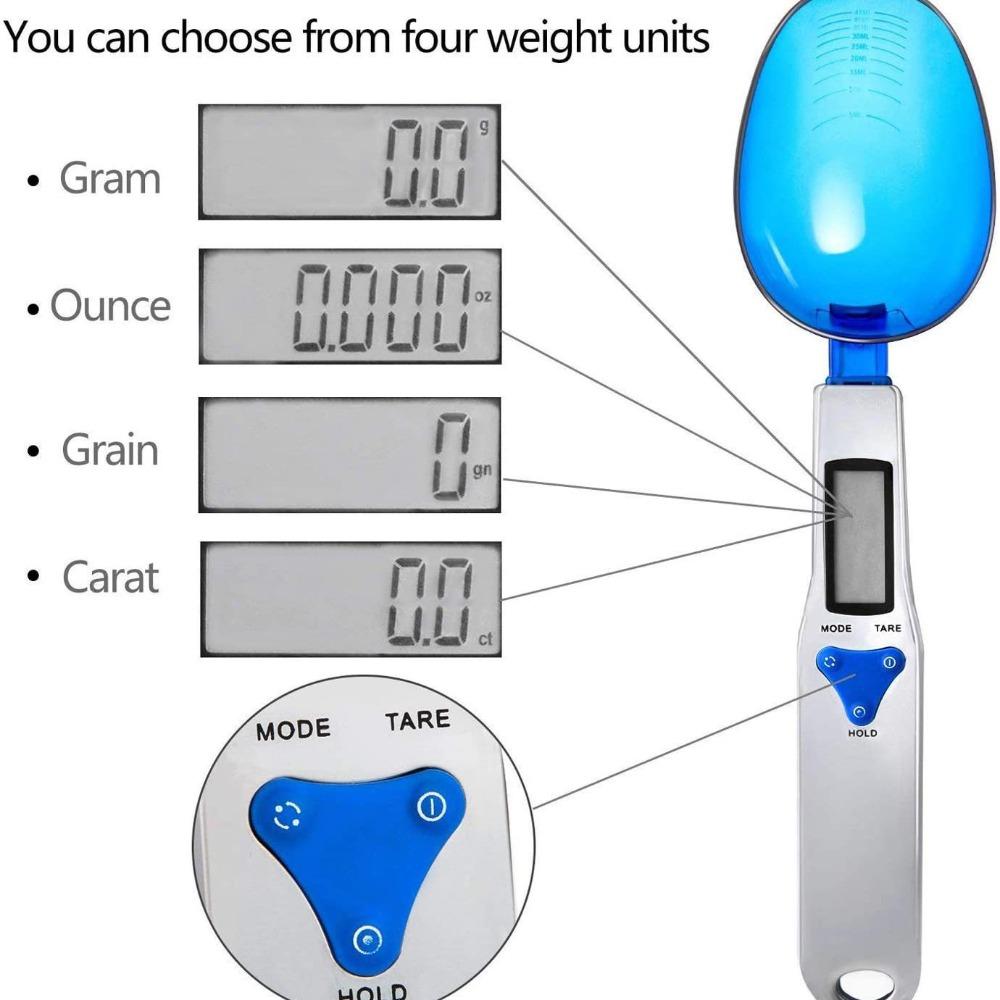 Electronic Gram Measuring Spoon High Precision Measuring Digital Scale Kitchen