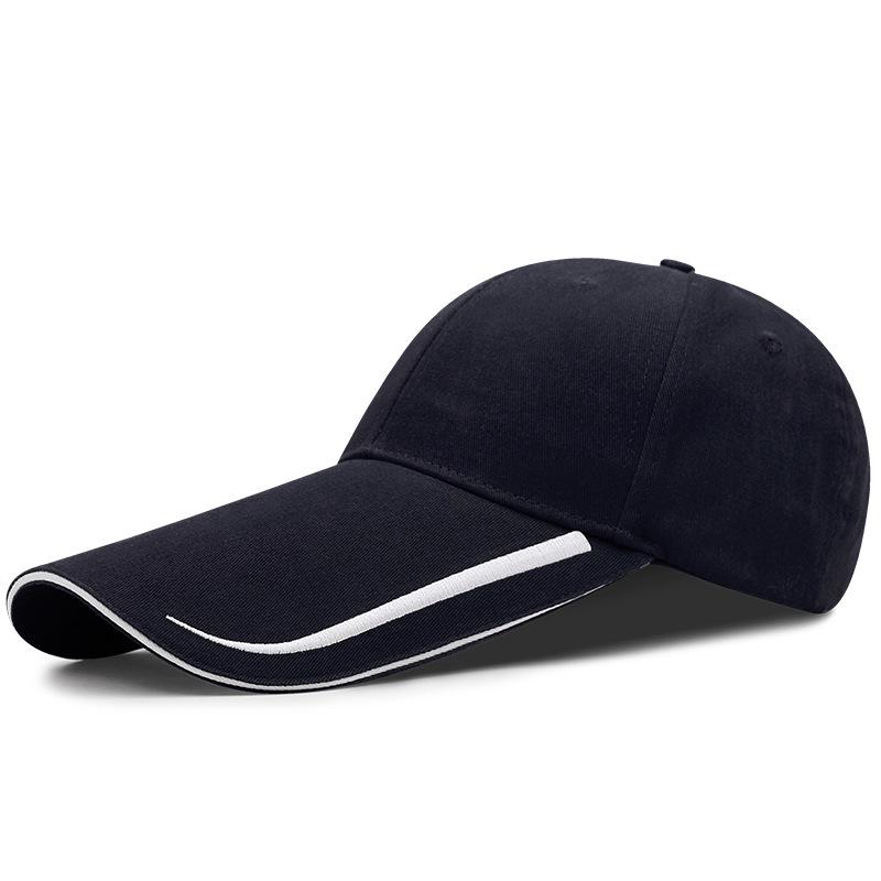 Men's Large Brim Baseball Cap for Spring/Summer Outdoor Sun Protection - Extended Size Duckbill Hat