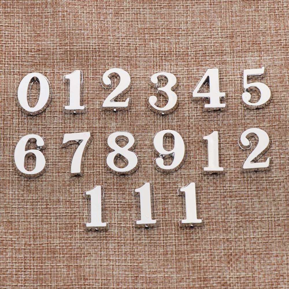 1 НАБОР Сделай сам Замена Гаджет Ремонт Арабские Цифры Звонок Аксессуары Часовые Детали Часовые Цифры