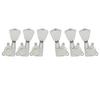 Musiclily Pro 3x3 LP Keystone Metal Style Tuners with Chrome Keystone Buttons