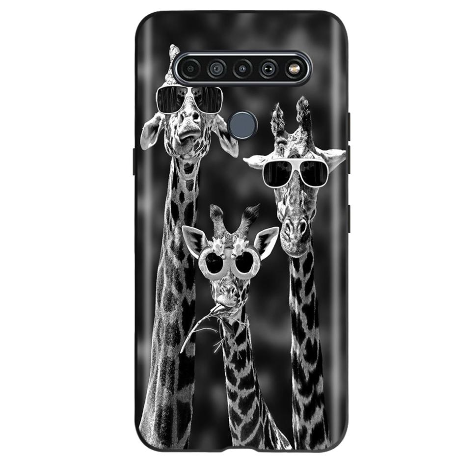 Чехол для LG K61 2020 Милый Кот Бабочка Мягкий Силиконовый Ударопрочный Чехол для Телефона Для LG K61 K 61 Fundas Case LGK61 Coque 6.53'' Shell
