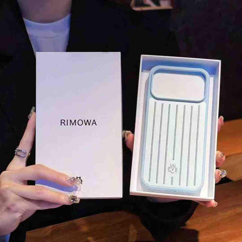 Оригинальный чехол для телефона RIMOWA в виде чемодана для iPhone 17 Pro Max, 18 Pro Max, 15, 14.