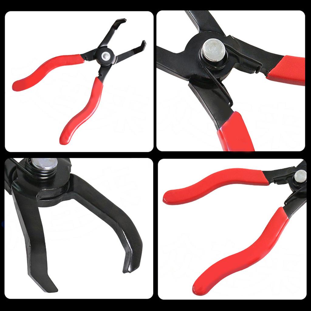 Профессиональный автомобильный инструмент для снятия фиксаторов и якорей, сверхпрочный инструмент для снятия фиксаторов под углом 30 градусов, плоскогубцы