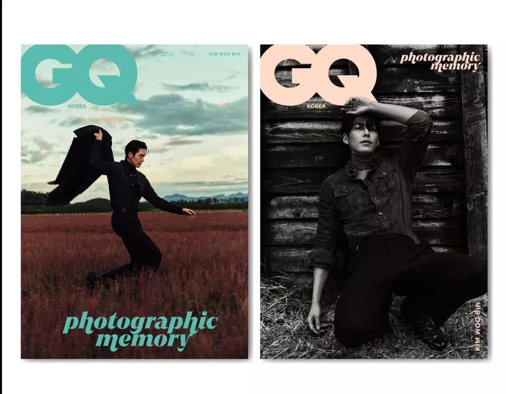 GQ Корея Октябрь 2022 ОБЛОЖКА KIM WOO BIN, НОВЫЕ ДЖИНСЫ, K Fashion, K POP, KSTAR