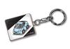MKJP Custom Keychain Honda Integra Type S DC5 Late Model Black Car Light Blue Base Color