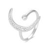 Bague - Luxenter - Domi - Argent 925 - Zirconium - Plaqué Rhodium