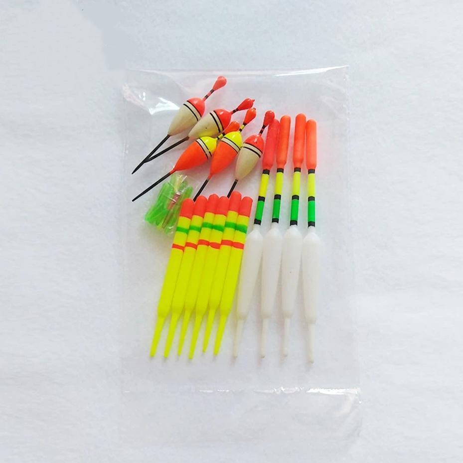 1 комплект (15Pcs) Портативный поплавок для рыбалки с различными комбинациями размеров, подходящий для охоты на большинство видов рыб, Рыболовные снасти для улицы
