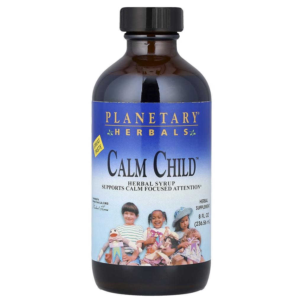 Planetary Herbals Calm Child™, Herbal Syrup, 8 Fl Oz (236.56 mL)