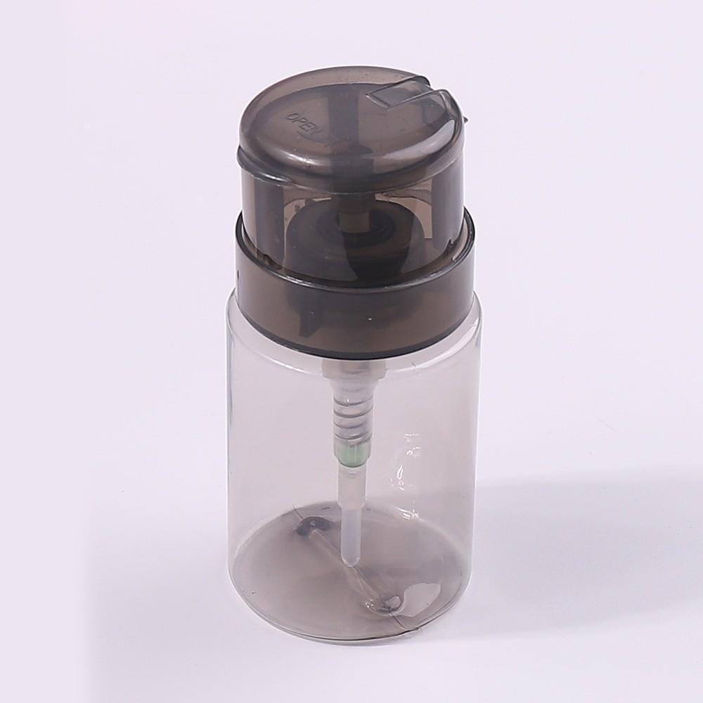 Push-type Pump Dispenser Bottle Empty Makeup Remover Bottle Refillable Bottles For Nail Polish