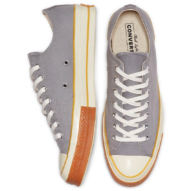 Converse Кеды Chuck Taylor All Star 1970-х Винтажные Универсальные Низкие Холщовые Унисекс Серые