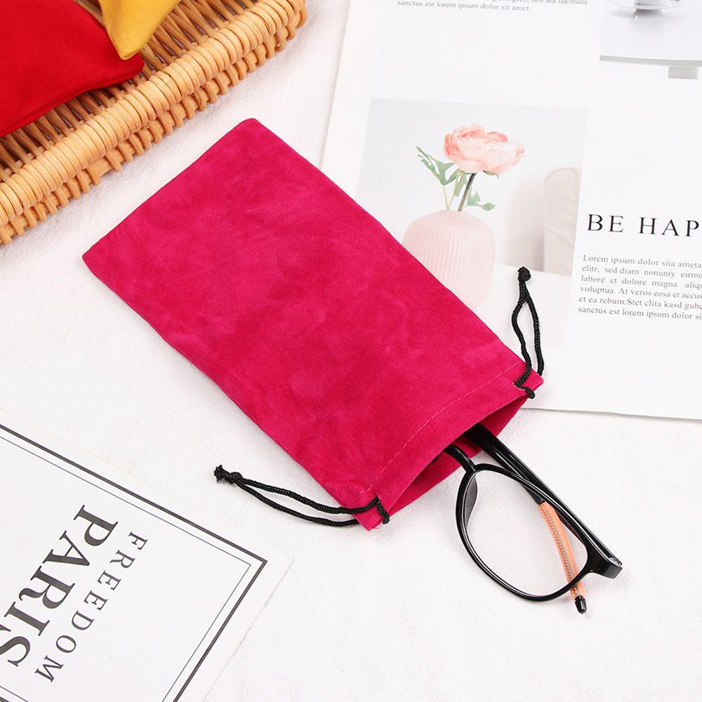 Optical Glasses Case Sunglasses Bag Eyeglasses Pouch Drawstring Pouch Bags Glasses Cloth Bags