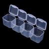 Fashion Plastic 28 Slots Nail Art Tools Jewelry Beads Storage Box Case Organizer