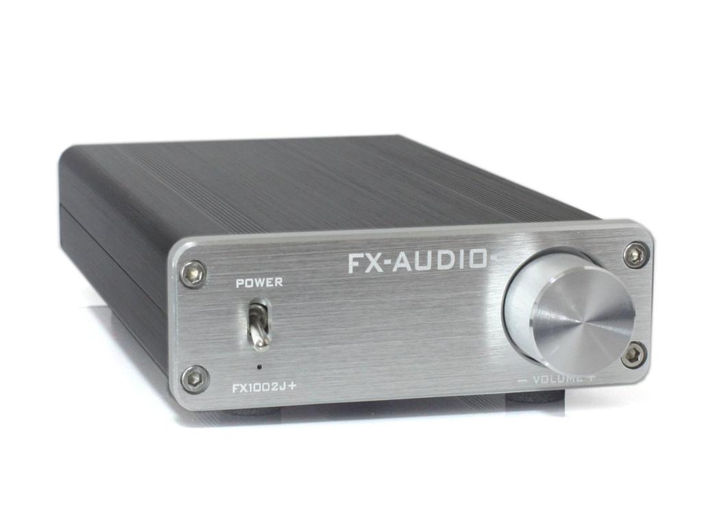 Digital Power Amplifier Equipped with TDA7498E FX-AUDIO- FX1002J+[Silver]