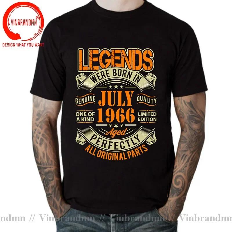 Legends Born In 1966 Aged Perfectly January Febuary March April May June July August September October November December T Shirt