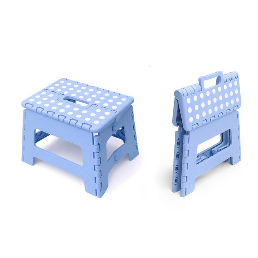 Folding Step Stool High Stability Good Load-bearing Heavy-Duty Beach Picnic Chair Travel Use Collapsible Stool Camping Supplies