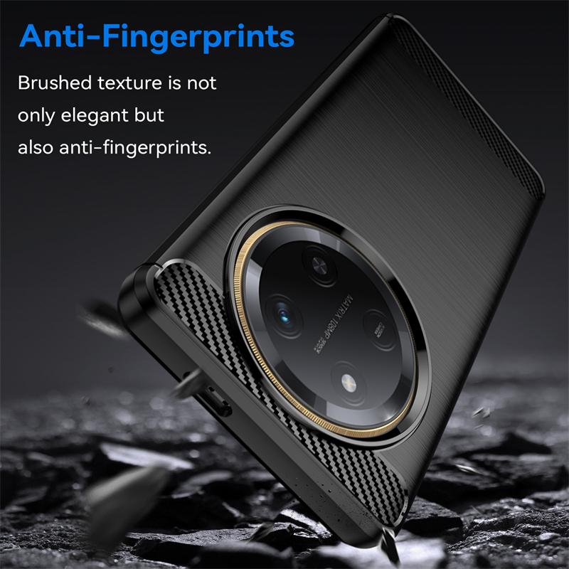 For Huawei Honor X9C Case Cover For Honor X9C Capas New Phone Back Shockproof Bumper Soft TPU Carbon Fiber Cover Honor X9C X9 C