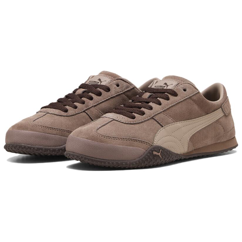 Puma Bella Ut Классические Удобные Мягкие Прочные Низкие Повседневные Кроссовки Женские Коричневые 404620-05