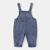 Arrival Children Clothes Baby Girls Boys Overalls Solid Brief Style Toddler Denim Overol Jumpsuits