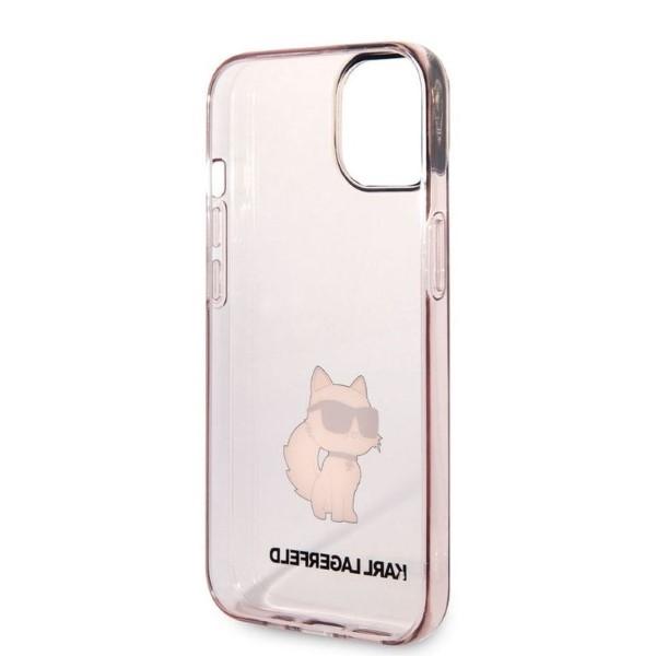 Etui iPhone 14 Plus Karl Lagerfeld Hardcase Różowe pokrowiec obudowa plecki