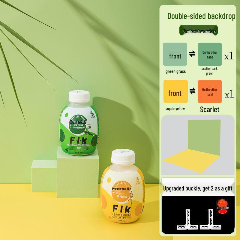 Однотонный фон для фотосъемки - Пленочный ПВХ для косметики, натюрморта, тортов и пищевой фотосъемки