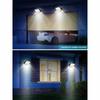Солнечный свет 228LED наружный настенный светильник с датчиком движения с дистанционным управлением водонепроницаемый двор гаражное освещение солнечный уличный фонарь кемпинговый фонарь