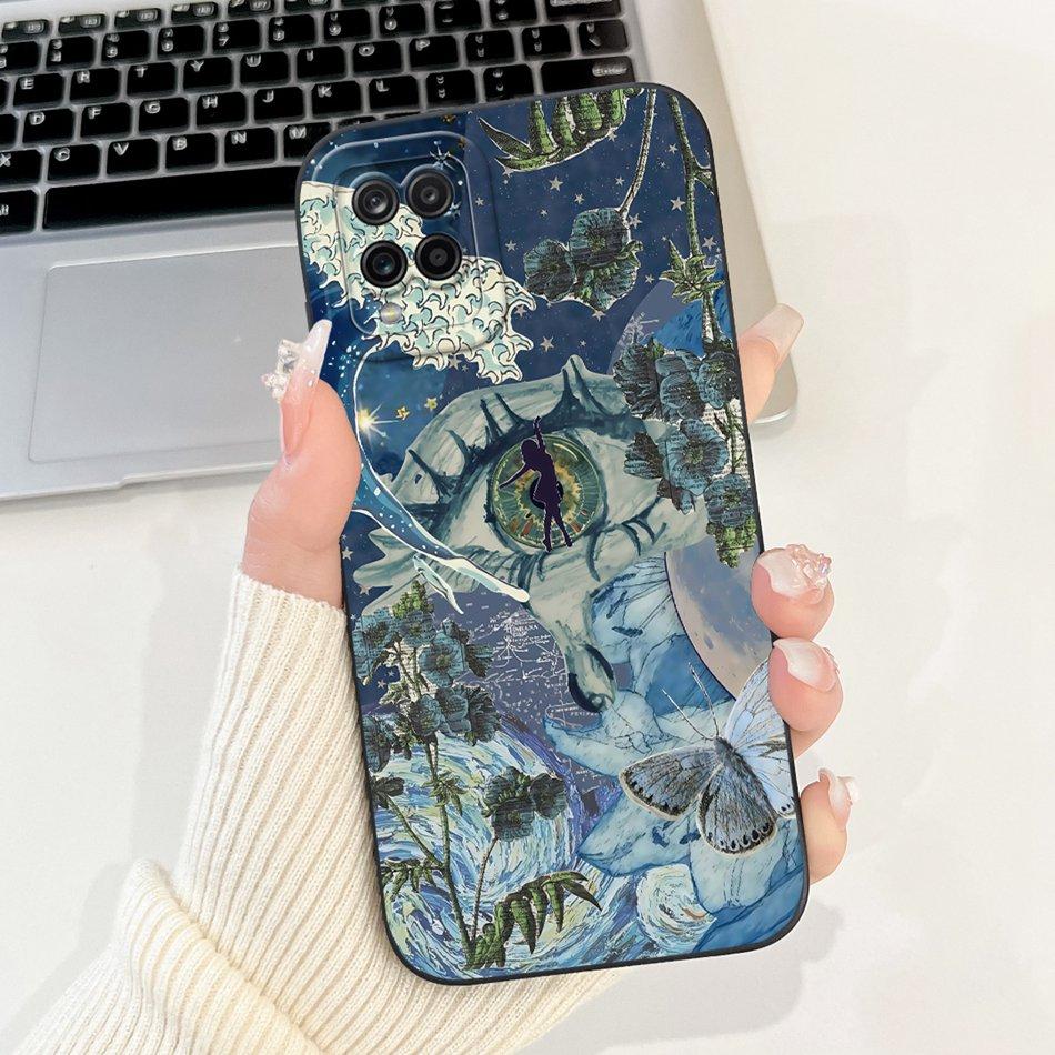 Для Samsung Galaxy A12 M12 Новый Модный Чехол с Рисунком Пляж на Закате Для Samsung A12 A125F A127F Мягкие Силиконовые Чехлы для Телефона