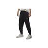 Flight MVP Solid Color Lace-Up Casual Tapered Baseball Style Knit Sports Pants Men Pants Black FN4670-010
