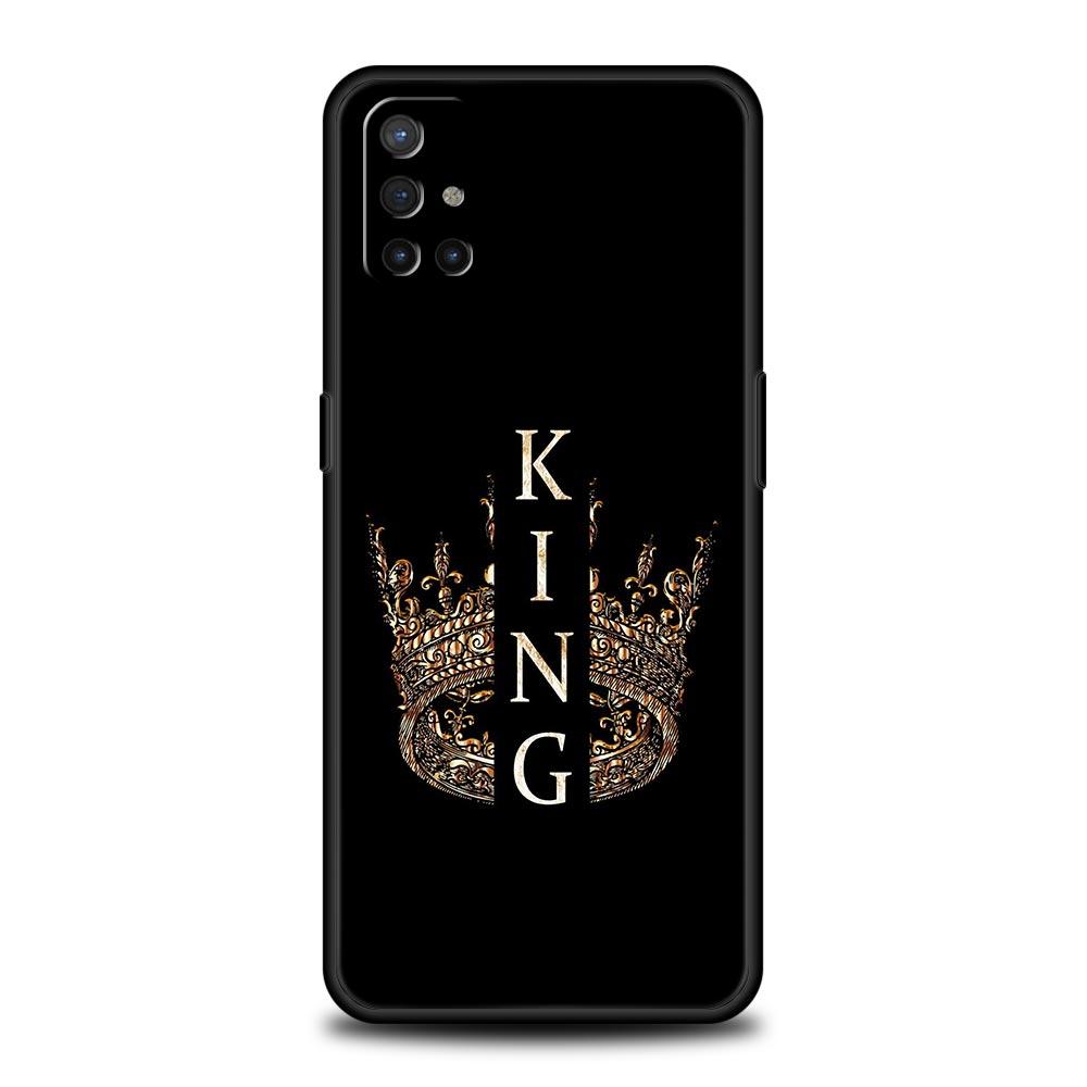 Чехол для телефона King Queen Lovers Couple для OnePlus 10 9 Pro 9T 10R 9R 9RT 8T 8 7 6T 7T Nord 2T CE 2 5G N200 N10 N100 силиконовый чехол