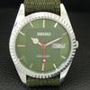 ВИНТАЖНЫЕ ОТРЕМОНТИРОВАННЫЕ МУЖСКИЕ АВТОМАТИЧЕСКИЕ ЧАСЫ SEIKO 6309A ЯПОНИЯ ЗЕЛЕНЫЙ ЦИФЕРБЛАТ a443161-1