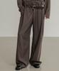 SSIN AND LEE Low Loop Banding Slacks Brown