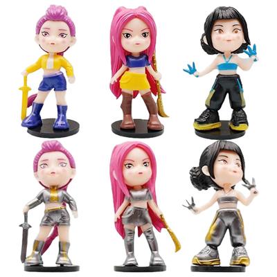 Новая K-pop фигурка Охотники на демонов игрушка мультяшная Руми/Мира/Зои фигурка из ПВХ украшение для рабочего стола модель кукла игрушка подарок для фанатов