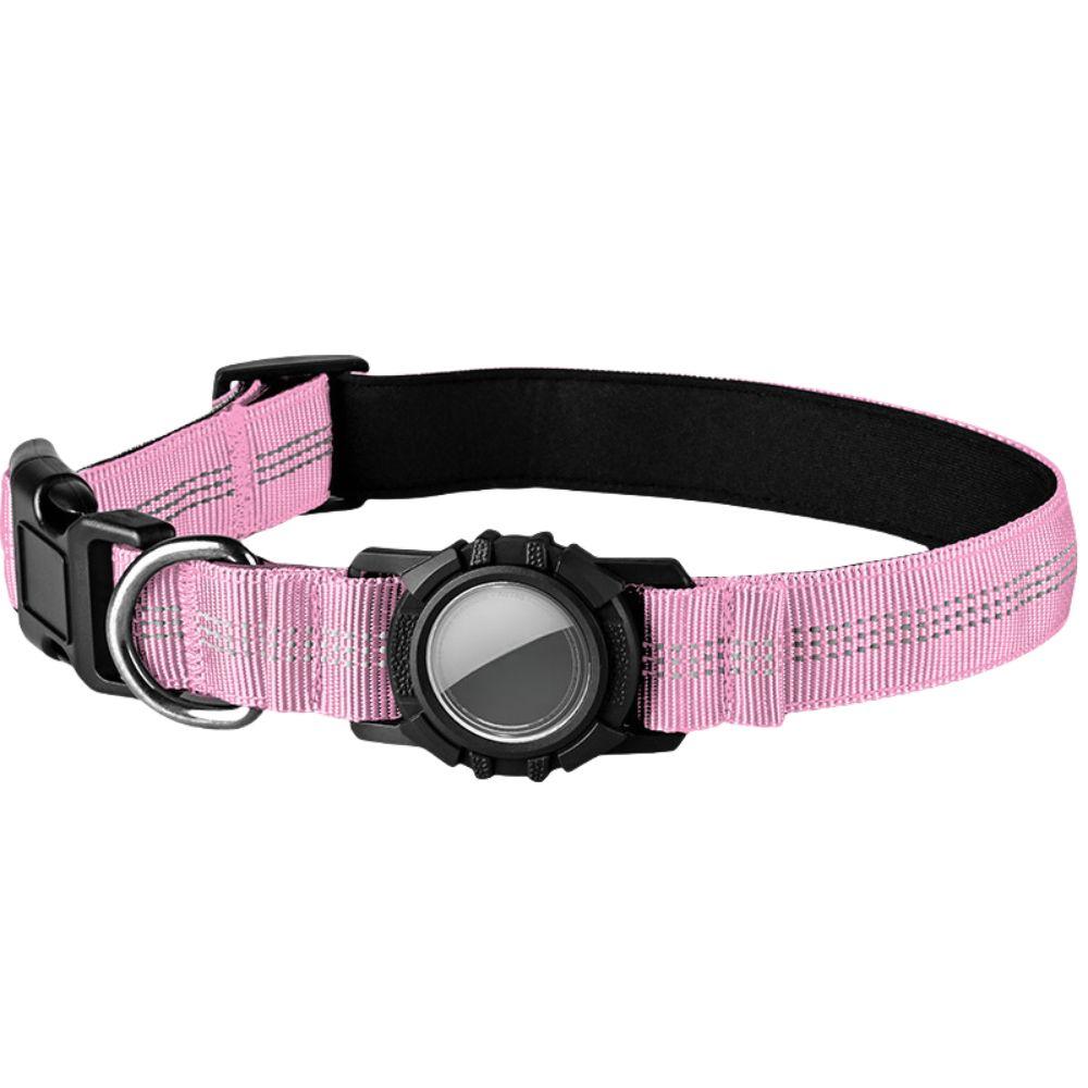 Elastic Band AirTag Cat Collar Reflective Air Tag Holder Dog GPS Collars  for Kittens Puppies