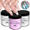 Crystal Nail Powder Kit Full Set with Nail Lamp, Buffer Drill, Glitter, Rhinestone Decorations, Professional Home DIY Manicure Extension Tools