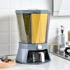 Home Sealed Rice Storage Box Rice Dispenser Cereal Containers Storage Airtight 360 Rotatable Kitchen Dry Food Grain Bucket