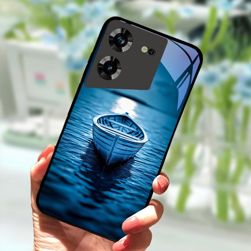 Чехол для Tecno Pova 5 Полная защита Задняя крышка Чехол для телефона Для Tecno Pova 5 Pova5 Pro Закаленное стекло Ударопрочный корпус Fundas