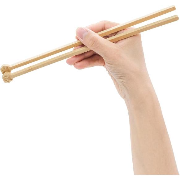 2 Pack Cat claw chopsticks,Kitty Paw Chopsticks,Cute Reble Bamboo Wooden Unique Gifts