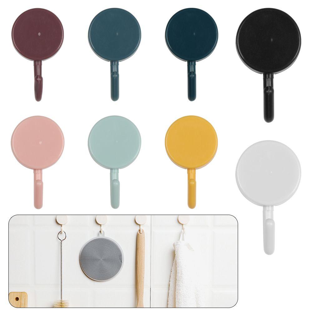 10pcs Home accessories Punch-free Sticker Wall Door Holder Wall Hanger Towel Rack Clothes Hook