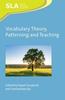 The Vocabulary Theory, Patterning and Teaching Book