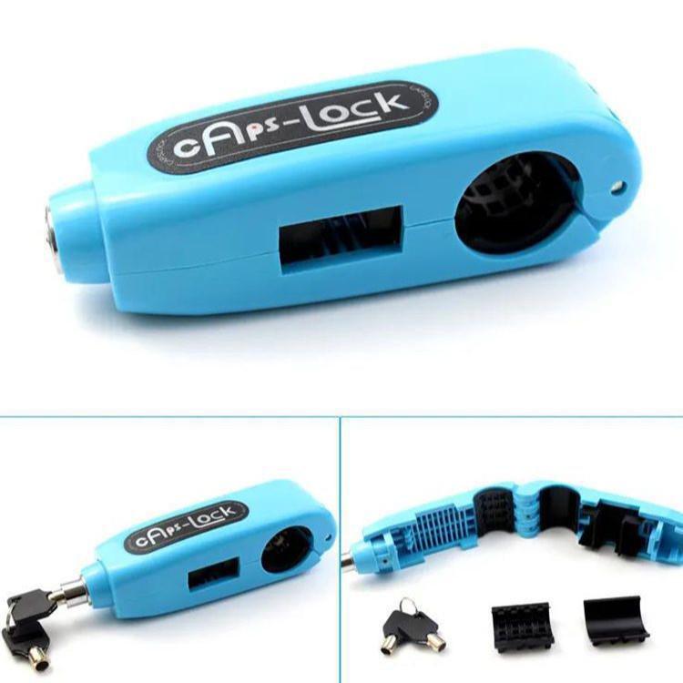 Распродажа Электрическое транспортное средство Противоугонный замок на руль и дроссельную ручку с сигналом и защитой тормоза из мотоциклетного сплава