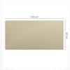 Desk Pad for Graphic Designers and Designers, Dirty Yellow, 120x60 cm