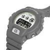 Casio Мужские часы G-SHOCK DW-6900HD-8JF [серия G-SHOCK HIDDEN GLOW] круглые серые цифровые из смолы