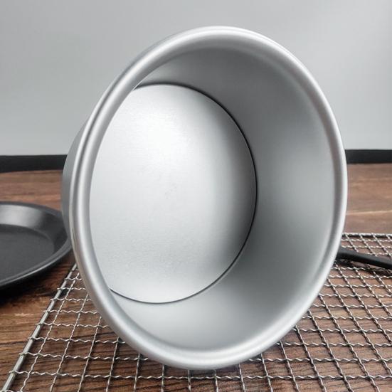 3 шт./набор 2-дюймовая форма для выпечки торта Полезная съемное дно Алюминиевый сплав Легкая круглая форма для чизкейка для выпечки