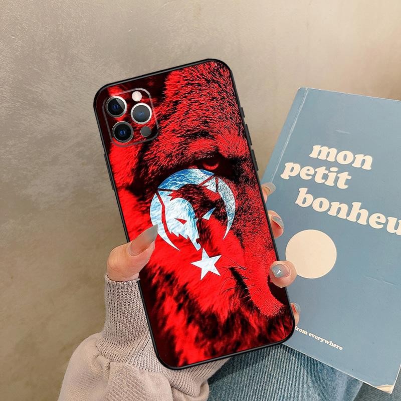 Чехол Турция Турецкий Флаг Для iPhone 17 Air 16 15 14 13 11 12 Pro Max 13 mini XR 15 16 Plus 16e Задняя Крышка