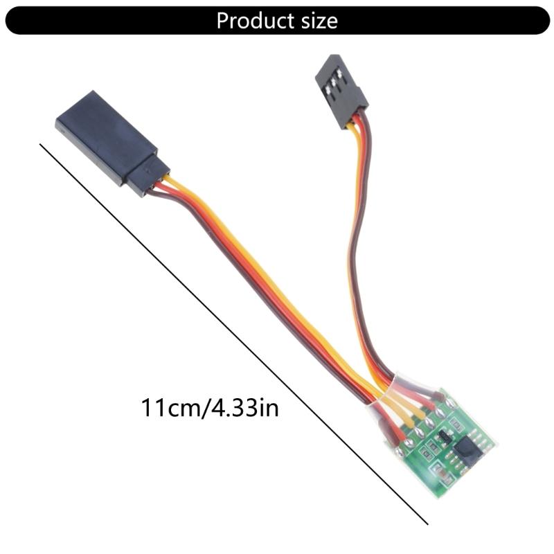 High-Precision Servo Reverser Portable Remote Control Toy Signal Reverser Automobile Modified Replacing Part 5V-6V