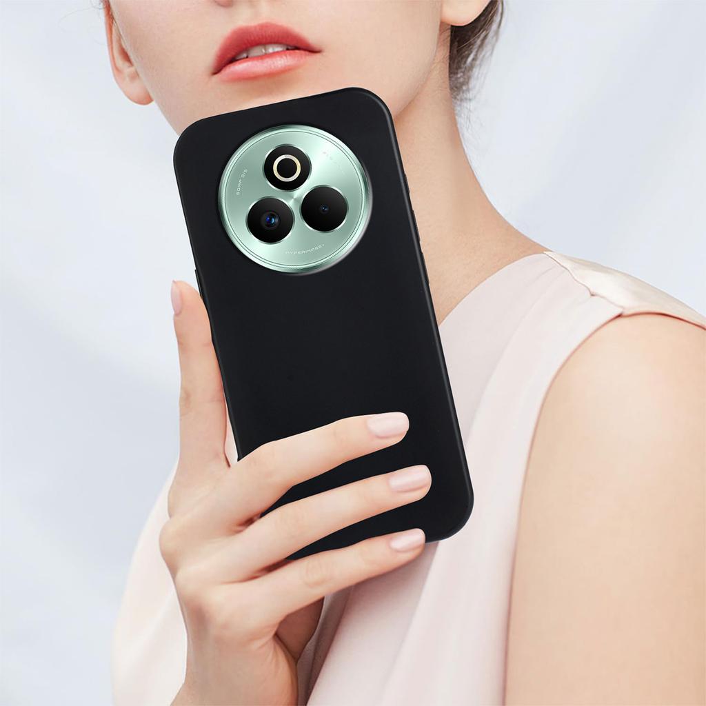 For Realme P3 Pro 5G TPU Case Soft Matte Anti-fingerprint Phone Back Cover