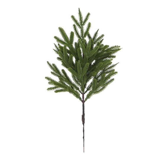 5/10 шт. Подсвеченные ветки норфолкской сосны Рождественские искусственные стебли сосновых иголок со светодиодной подсветкой Предварительно освещенный искусственный зеленый декор Растения Пики для вечеринки