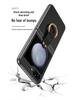 Чехол-подставка с гальваническим кольцом для Samsung Z Flip7 FE для Flip6/5/4/3 - Защитная крышка из твердого материала
