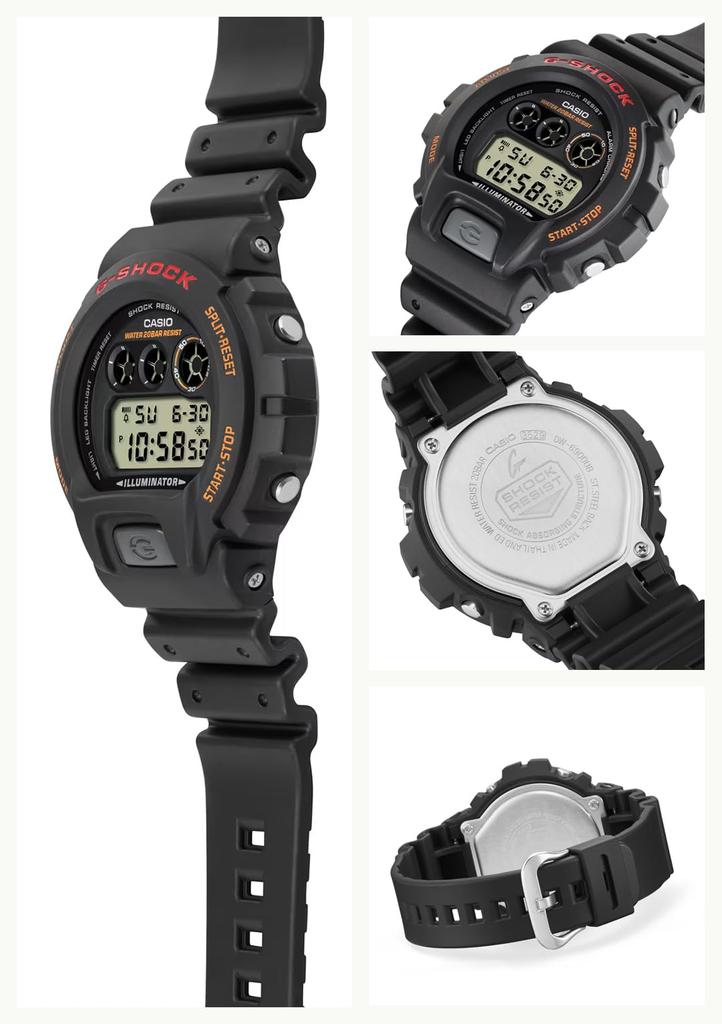 G-SHOCK [Casio] Часы Черные DW-6900UB-9JF Мужские