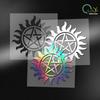Креативные наклейки на автомобиль Pentagram Сверхъестественные светоотражающие виниловые наклейки