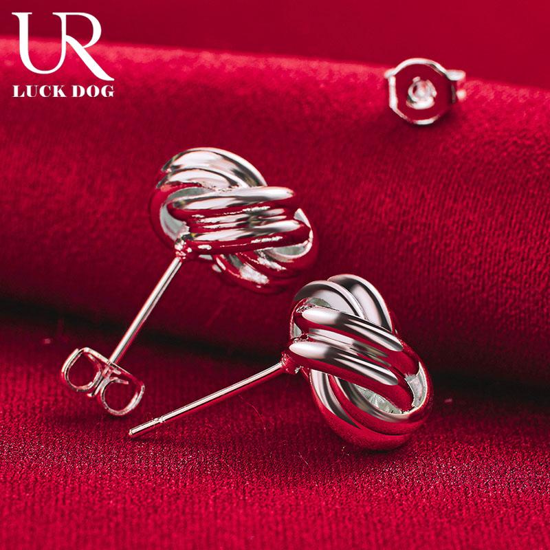 Серьги из стерлингового серебра 925 пробы, модные свадебные украшения